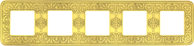 Emporio Рамка 5-ная, Bright Gold